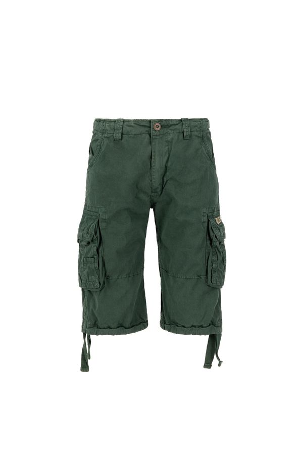 ALPHA INDUSTRIES ALPHA INDUSTRIES Cargo hlače  tamno zelena
