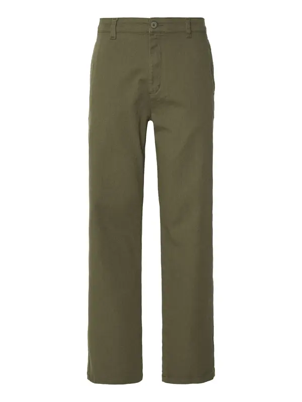 Alpha Industries ALPHA INDUSTRIES Chino hlače  maslinasta