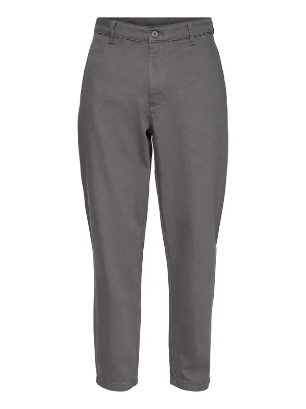 ALPHA INDUSTRIES ALPHA INDUSTRIES Chino hlače  tamo siva