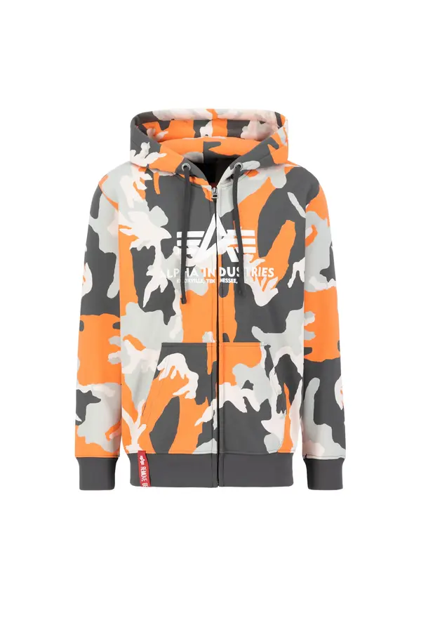 ALPHA INDUSTRIES ALPHA INDUSTRIES Gornji dio trenirke  antracit siva / svijetlosiva / mandarina / bijela