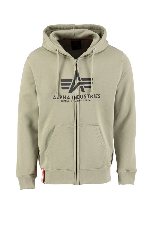 ALPHA INDUSTRIES ALPHA INDUSTRIES Gornji dio trenirke  maslinasta