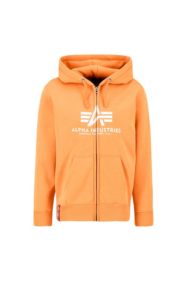 ALPHA INDUSTRIES ALPHA INDUSTRIES Gornji dio trenirke  narančasta / bijela