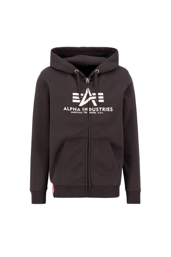 ALPHA INDUSTRIES ALPHA INDUSTRIES Gornji dio trenirke  smeđa / prljavo bijela
