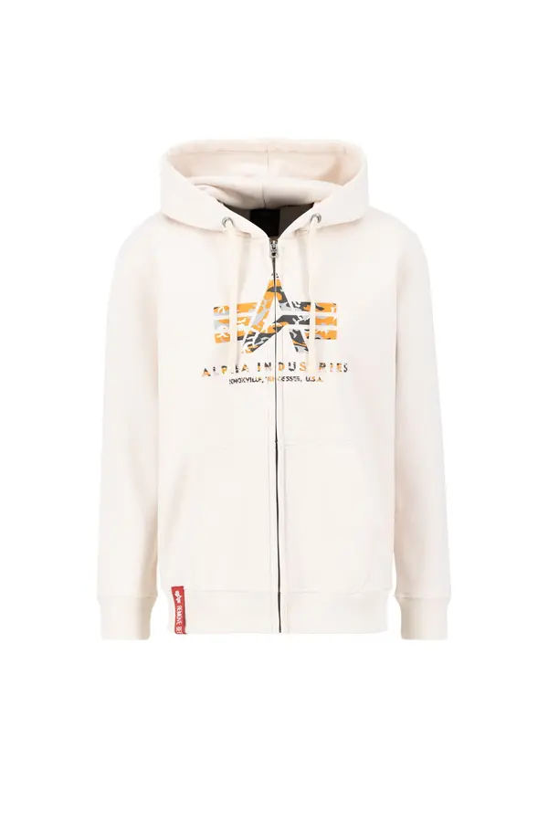 Alpha Industries ALPHA INDUSTRIES Gornji dio trenirke  svijetloplava / narančasta / crna / vuneno bijela