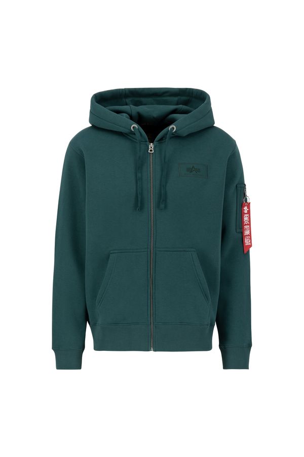 ALPHA INDUSTRIES ALPHA INDUSTRIES Gornji dio trenirke  zelena / narančasta / crvena