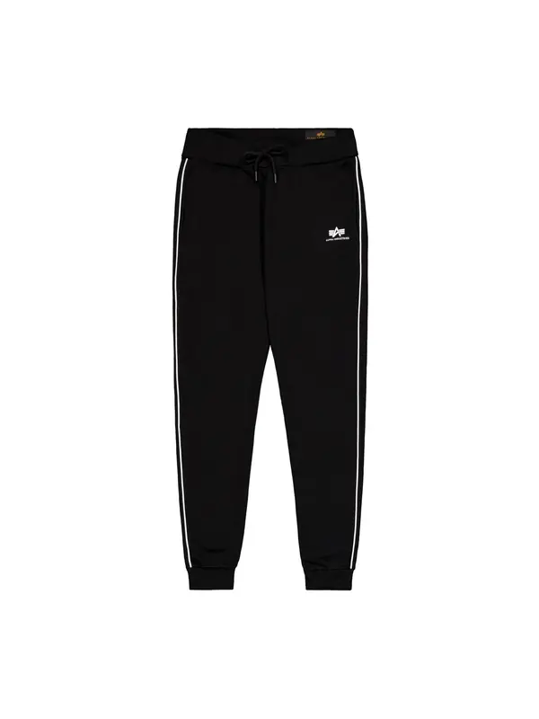 ALPHA INDUSTRIES ALPHA INDUSTRIES Hlače  crna / bijela