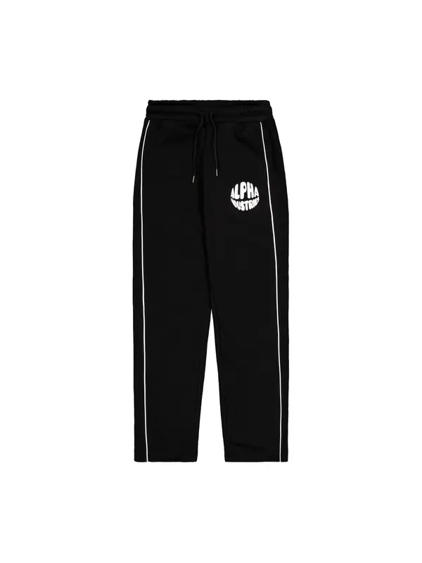 Alpha Industries ALPHA INDUSTRIES Hlače  crna / bijela