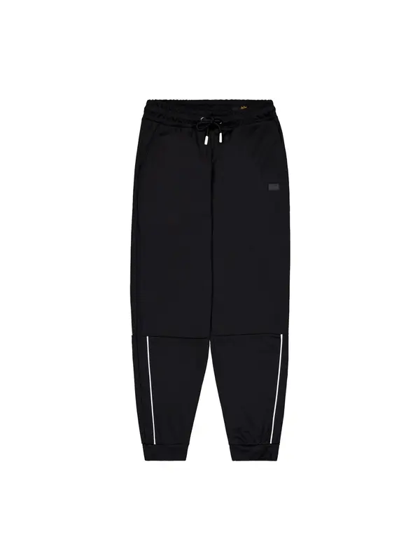 Alpha Industries ALPHA INDUSTRIES Hlače 'Essential'  crna / bijela