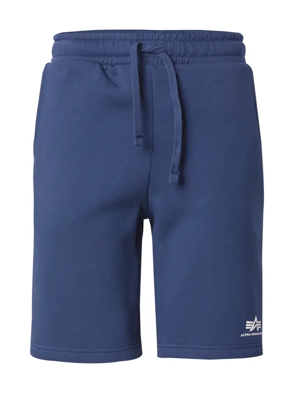 ALPHA INDUSTRIES ALPHA INDUSTRIES Hlače  mornarsko plava / bijela
