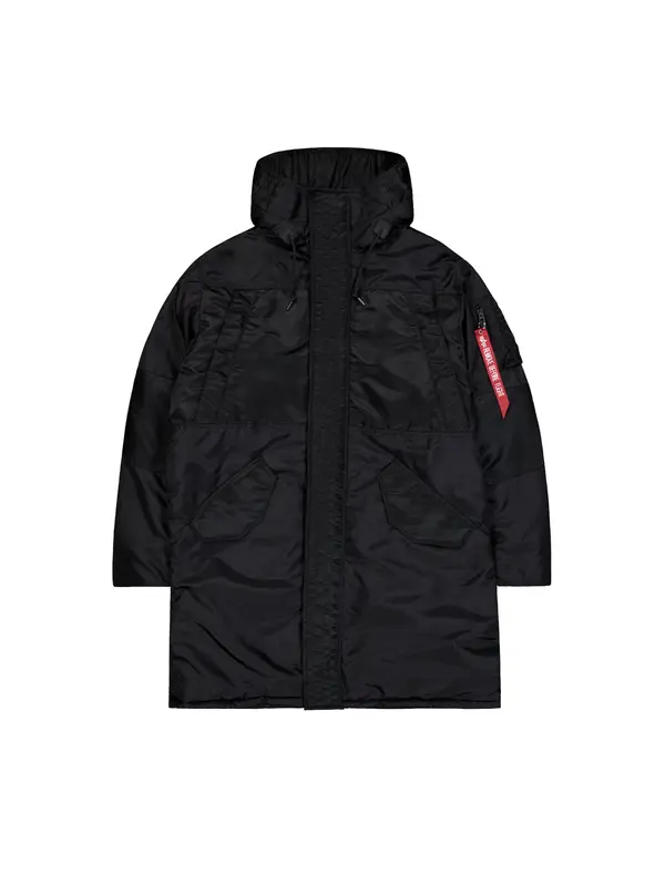 Alpha Industries ALPHA INDUSTRIES Lagana parka  crvena / crna / bijela