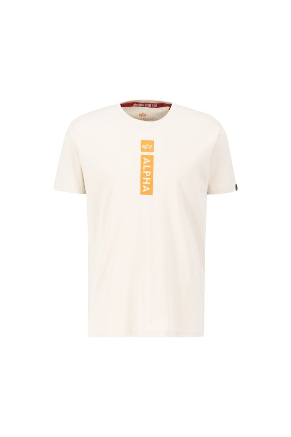 ALPHA INDUSTRIES ALPHA INDUSTRIES Majica  bež / narančasta