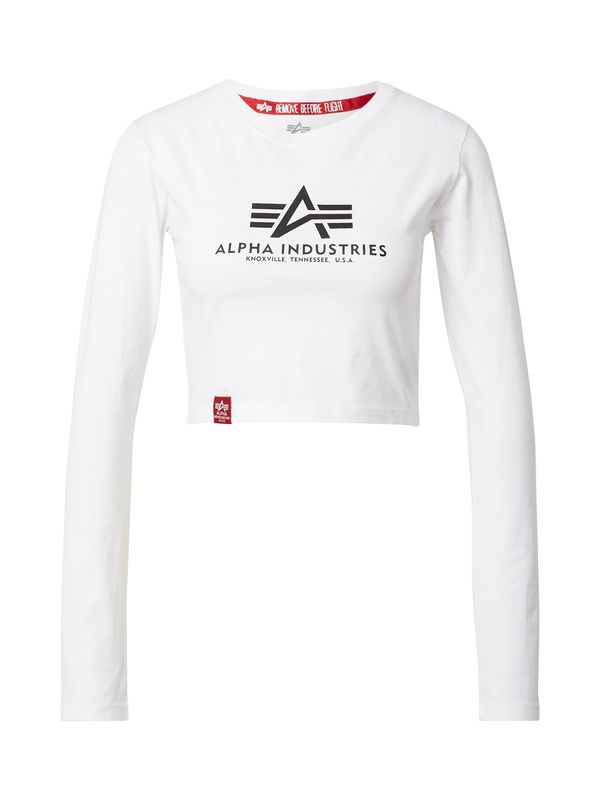ALPHA INDUSTRIES ALPHA INDUSTRIES Majica  boja vina / crna / bijela