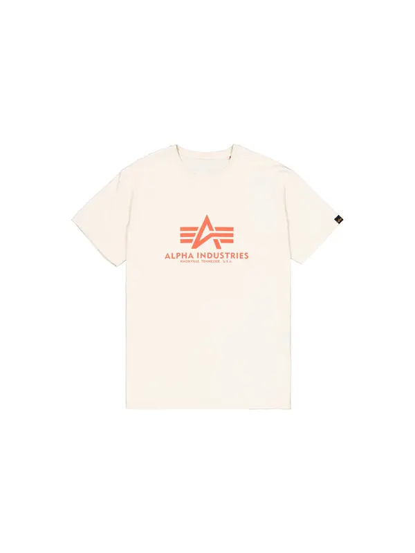 Alpha Industries ALPHA INDUSTRIES Majica 'Carbon'  narančasta / bijela