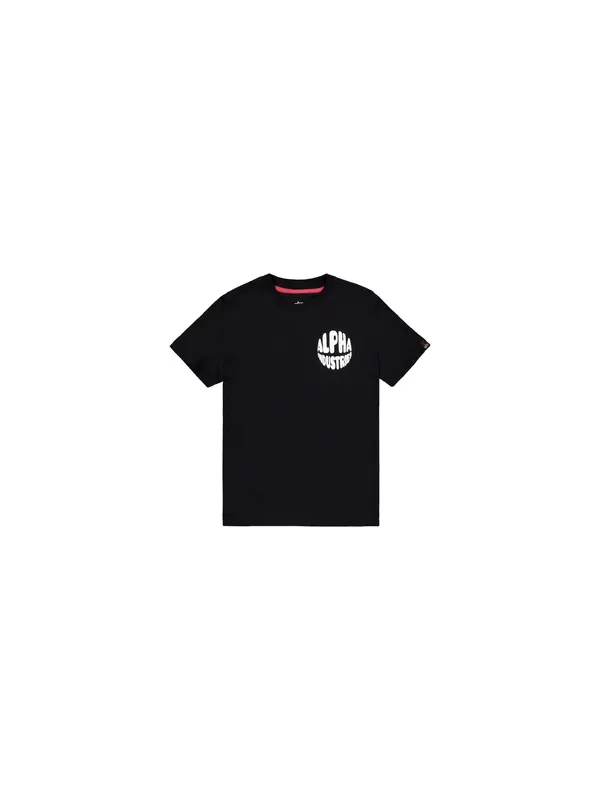 ALPHA INDUSTRIES ALPHA INDUSTRIES Majica  crna / bijela
