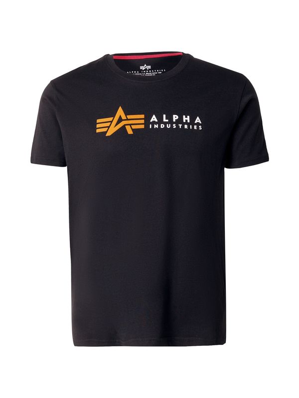ALPHA INDUSTRIES ALPHA INDUSTRIES Majica  crna