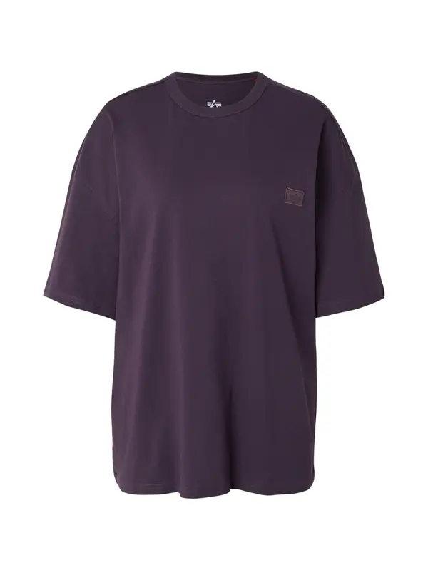 ALPHA INDUSTRIES ALPHA INDUSTRIES Majica 'Essentials'  patlidžan