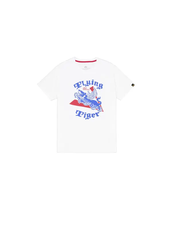 Alpha Industries ALPHA INDUSTRIES Majica 'Fyling Tigers'  plava / crvena / bijela