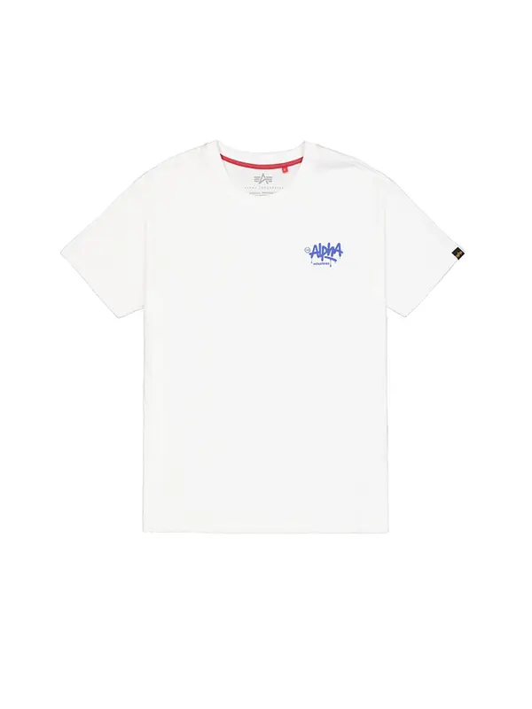 ALPHA INDUSTRIES ALPHA INDUSTRIES Majica  kraljevsko plava / bijela