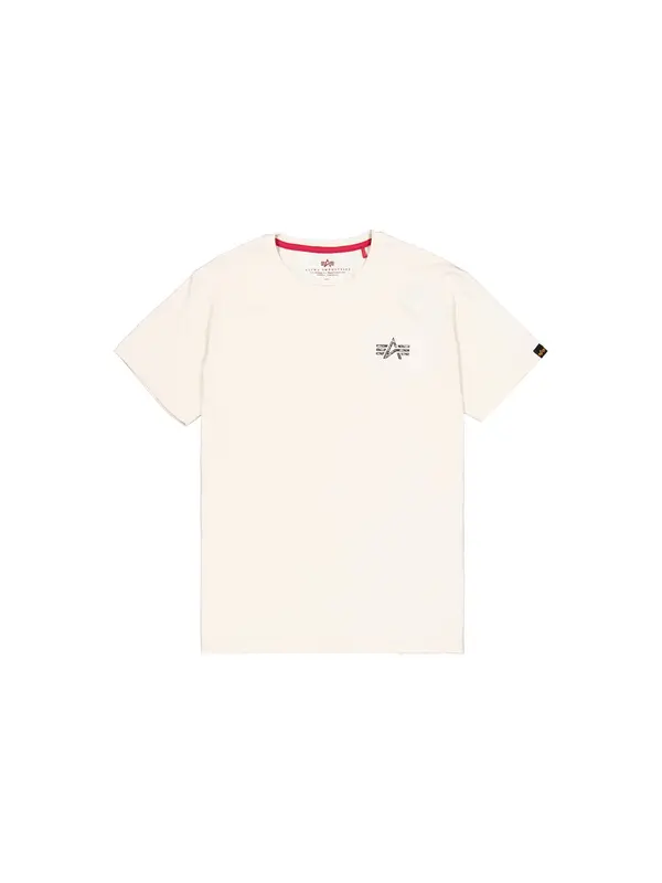 Alpha Industries ALPHA INDUSTRIES Majica  krvavo crvena / crna / prljavo bijela