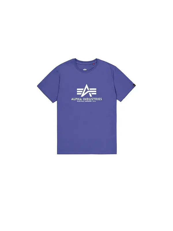 ALPHA INDUSTRIES ALPHA INDUSTRIES Majica  ljubičasta melange / bijela