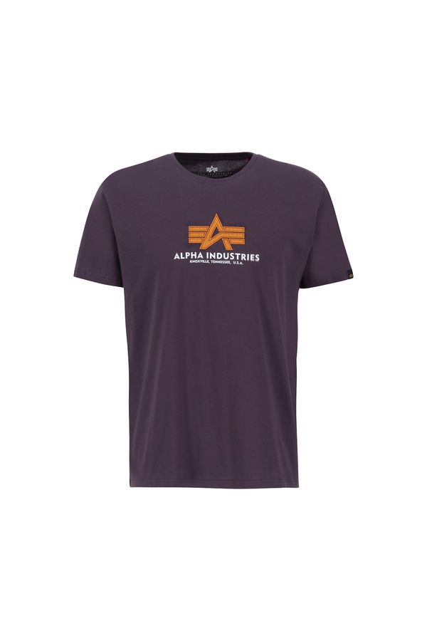 ALPHA INDUSTRIES ALPHA INDUSTRIES Majica  ljubičasta / narančasta / bijela