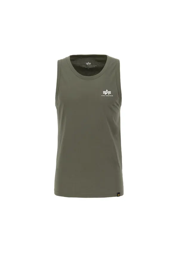 ALPHA INDUSTRIES ALPHA INDUSTRIES Majica  maslinasta / bijela