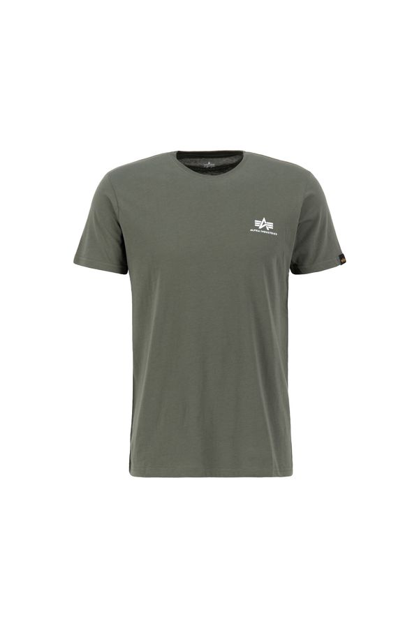 ALPHA INDUSTRIES ALPHA INDUSTRIES Majica  maslinasta / bijela