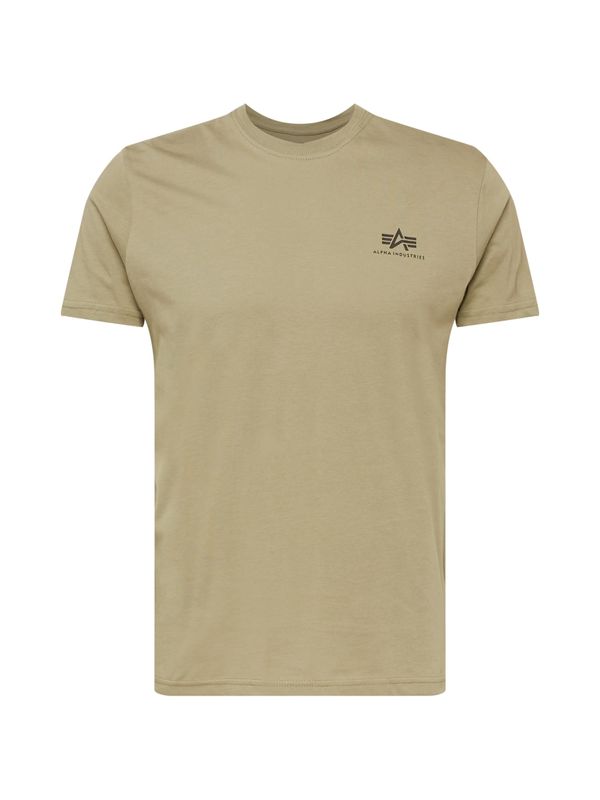 ALPHA INDUSTRIES ALPHA INDUSTRIES Majica  maslinasta / crna