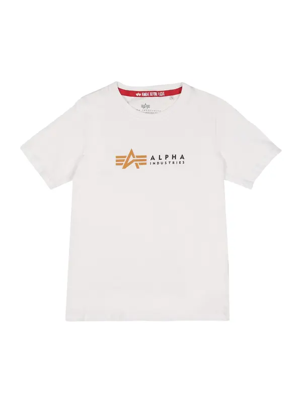 ALPHA INDUSTRIES ALPHA INDUSTRIES Majica  med / crna / bijela