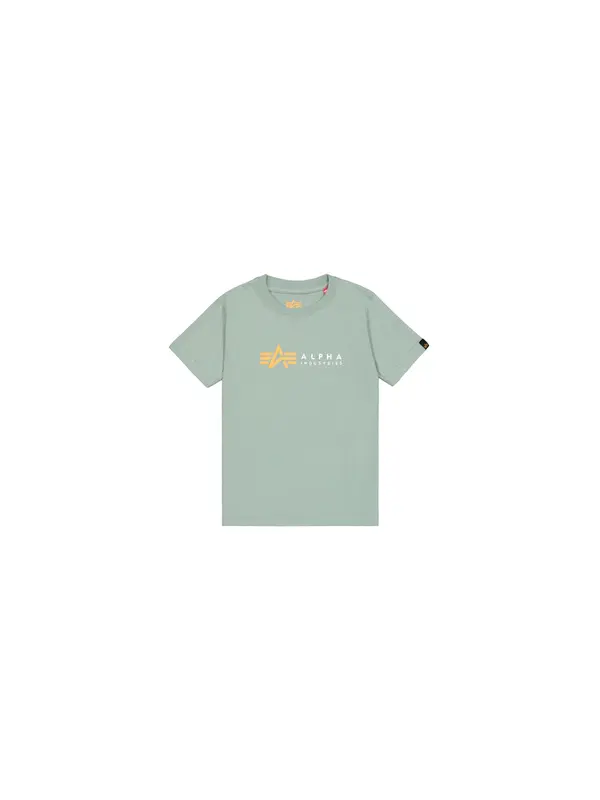 ALPHA INDUSTRIES ALPHA INDUSTRIES Majica  menta / svijetlonarančasta / bijela
