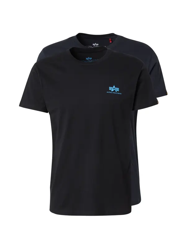 ALPHA INDUSTRIES ALPHA INDUSTRIES Majica  morsko plava / azur / crna