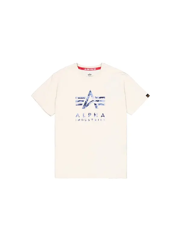 Alpha Industries ALPHA INDUSTRIES Majica  morsko plava / mornarsko plava / svijetloplava / bijela