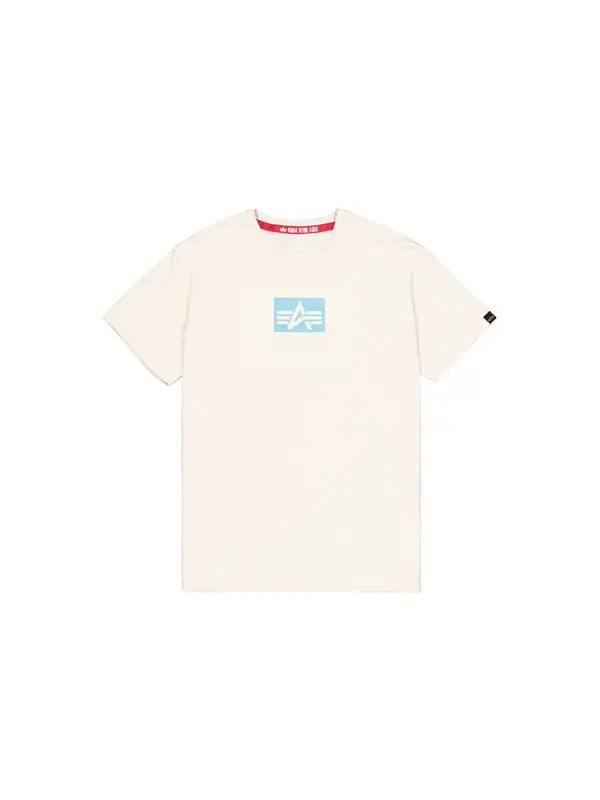 Alpha Industries ALPHA INDUSTRIES Majica  nebesko plava / bijela