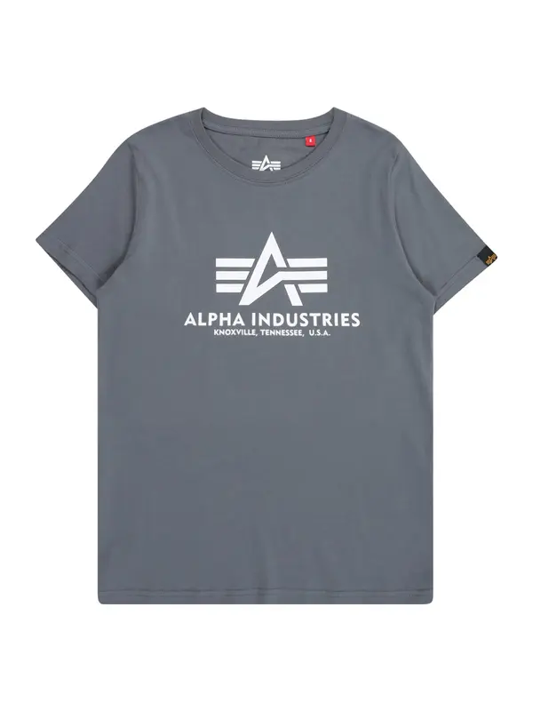 ALPHA INDUSTRIES ALPHA INDUSTRIES Majica  opal / crna / bijela