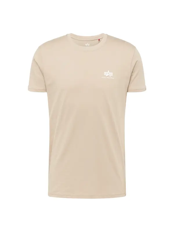 Alpha Industries ALPHA INDUSTRIES Majica  pijesak / bijela