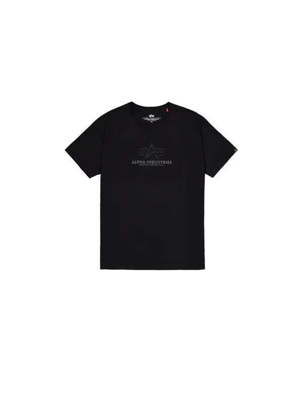 ALPHA INDUSTRIES ALPHA INDUSTRIES Majica  siva / crna