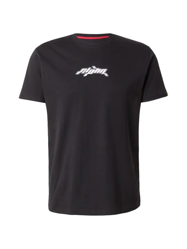 Alpha Industries ALPHA INDUSTRIES Majica  siva / crna / bijela