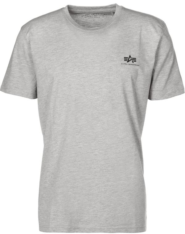 ALPHA INDUSTRIES ALPHA INDUSTRIES Majica  siva / crna