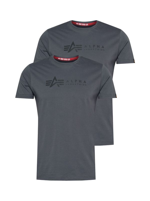 Alpha Industries ALPHA INDUSTRIES Majica  siva