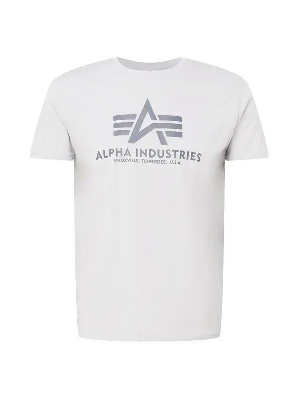Alpha Industries ALPHA INDUSTRIES Majica  siva / svijetlosiva