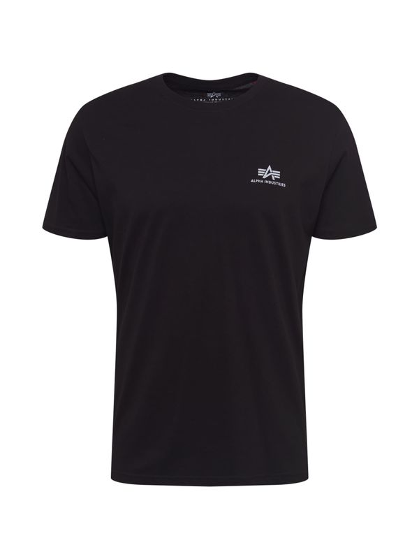 ALPHA INDUSTRIES ALPHA INDUSTRIES Majica  srebrno siva / crna