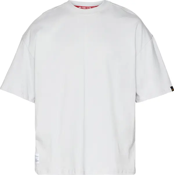 Alpha Industries ALPHA INDUSTRIES Majica  svijetlosiva / tamno ljubičasta
