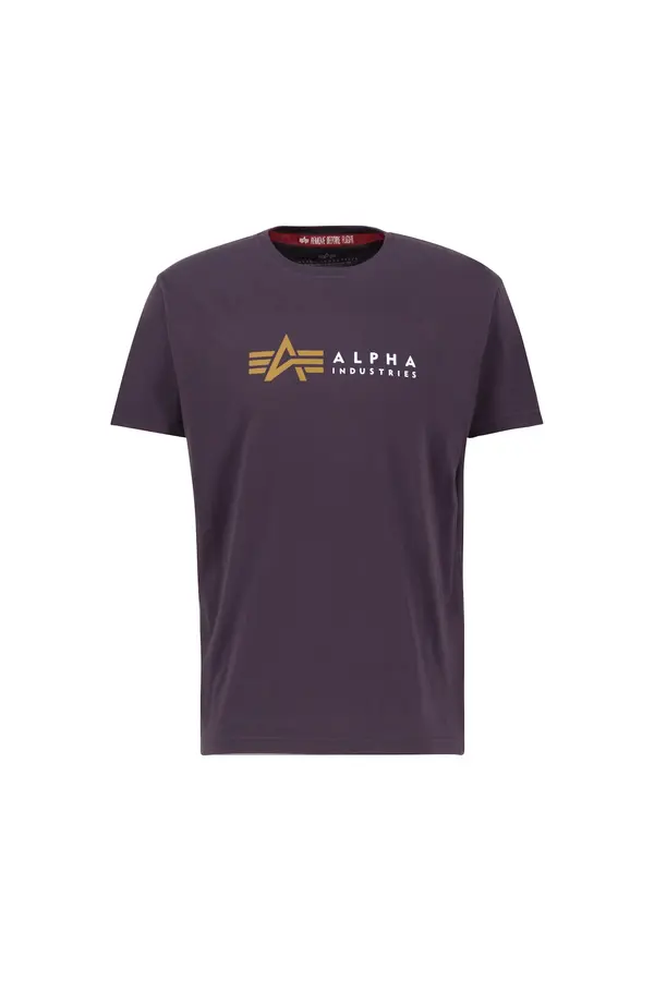 Alpha Industries ALPHA INDUSTRIES Majica  svijetlosmeđa / ljubičasta / bijela