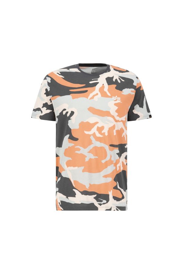 ALPHA INDUSTRIES ALPHA INDUSTRIES Majica 'T Camo'  miks boja / narančasta