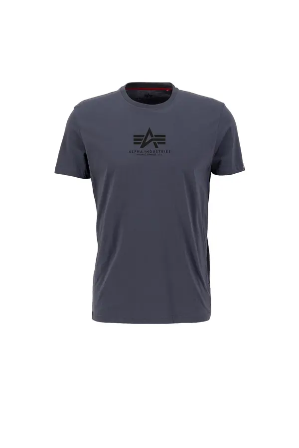 Alpha Industries ALPHA INDUSTRIES Majica  tamo siva / crna