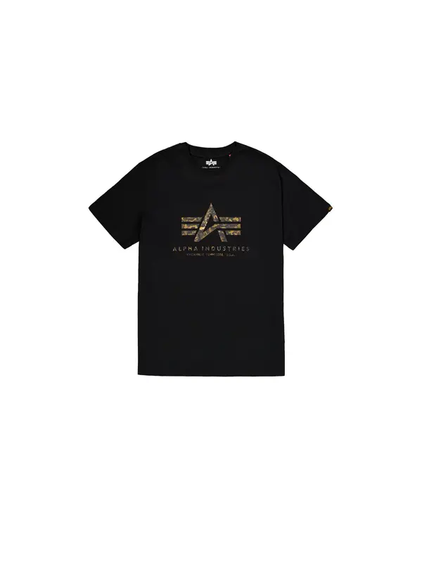 Alpha Industries ALPHA INDUSTRIES Majica  zlatno žuta / antracit siva / crna