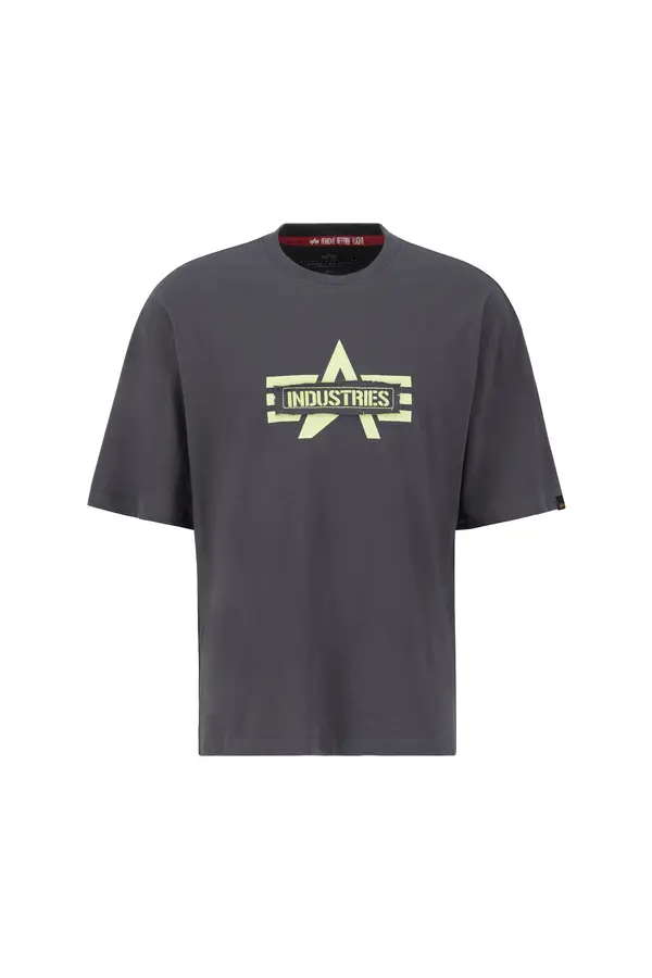 Alpha Industries ALPHA INDUSTRIES Majica  žuta / antracit siva