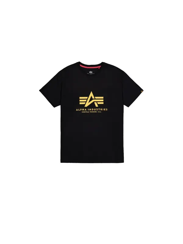 ALPHA INDUSTRIES ALPHA INDUSTRIES Majica  žuta / crna
