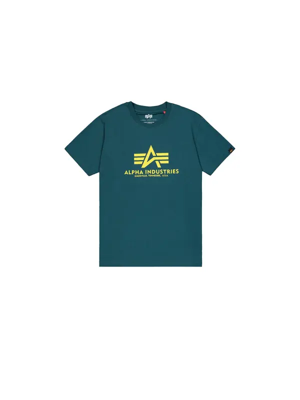 ALPHA INDUSTRIES ALPHA INDUSTRIES Majica  žuta / petrol