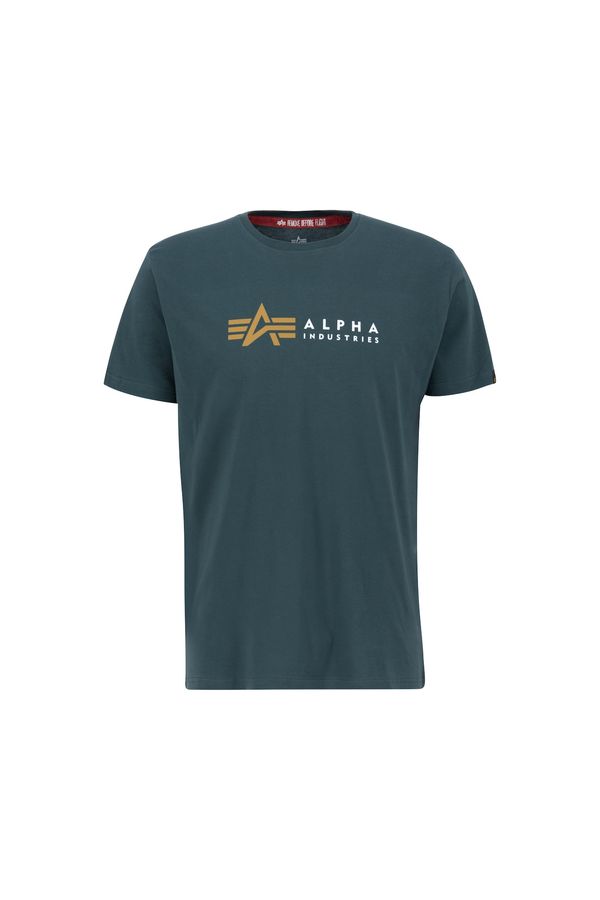 ALPHA INDUSTRIES ALPHA INDUSTRIES Majica  žuta / zelena / bijela